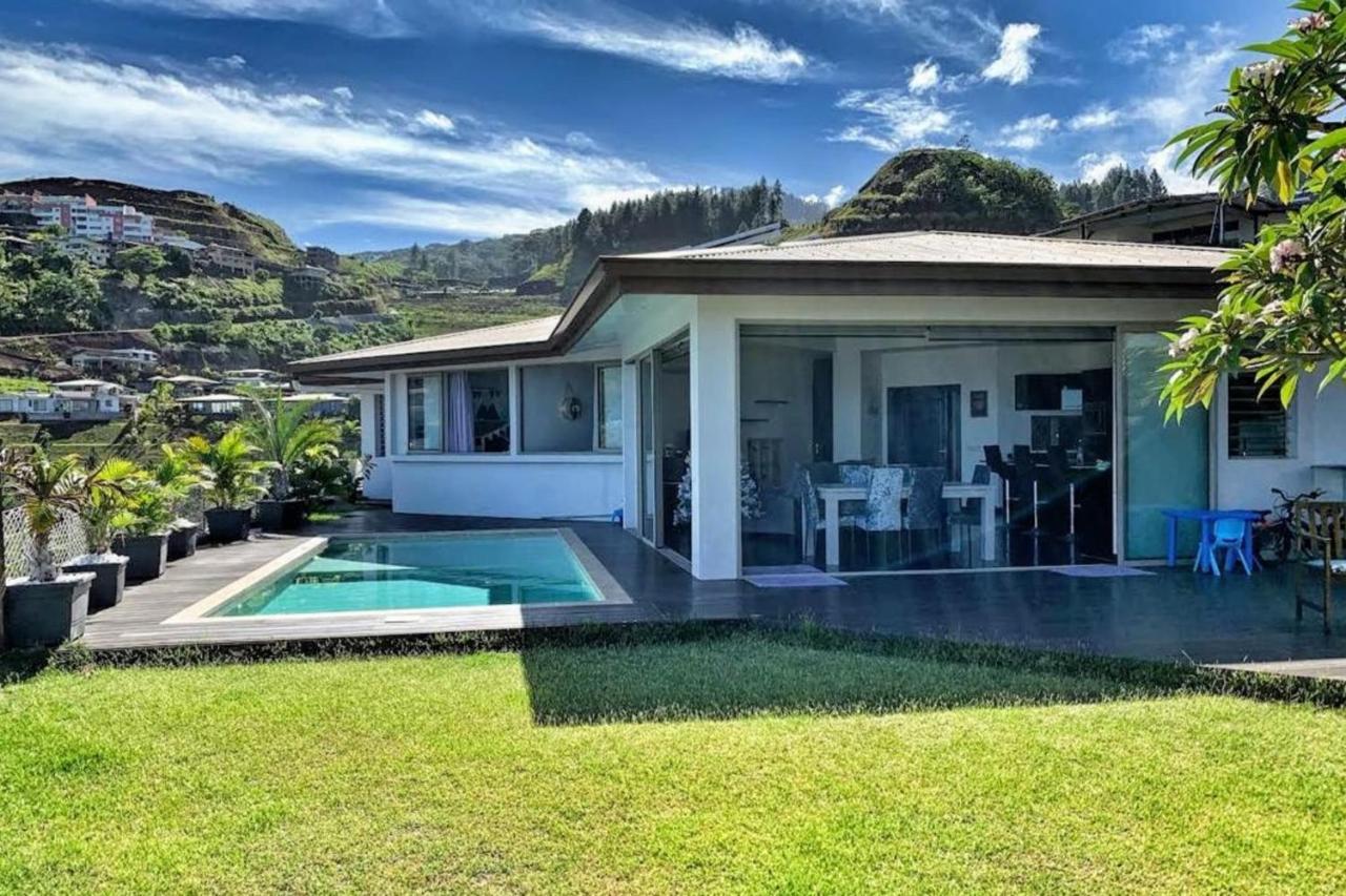 Villa Tiki Wonderfull Sea View Punaauia (Tahiti) Exterior foto